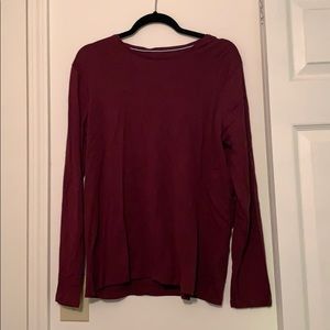 Maroon tee